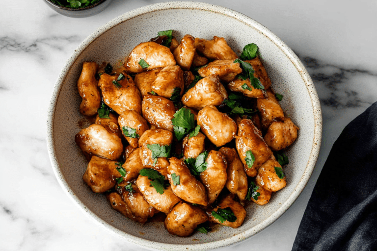 Hibachi chicken and steak with rice and vegetables on a plate