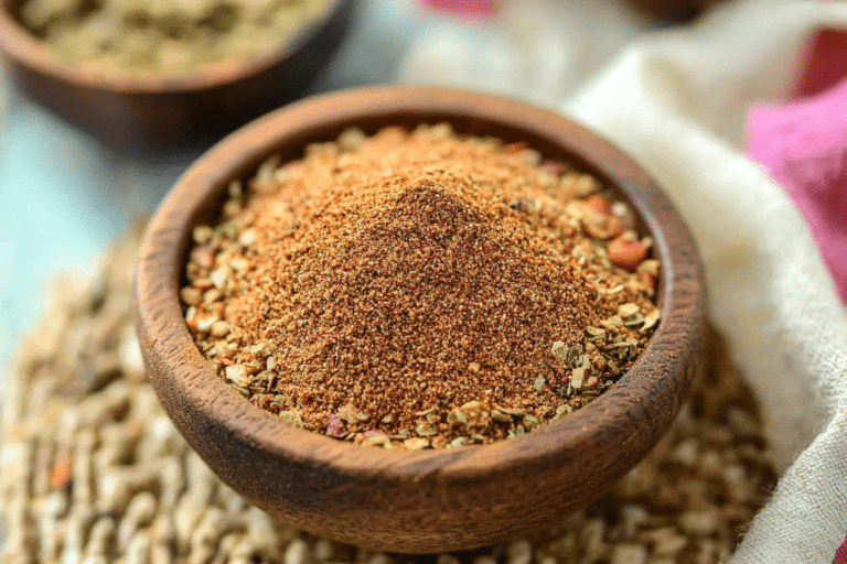 Homemade Southwest Spice Blend in jar