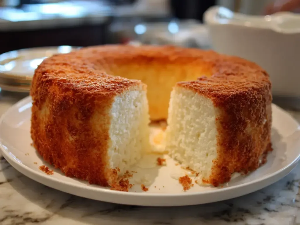 Quick Angel Food Cake