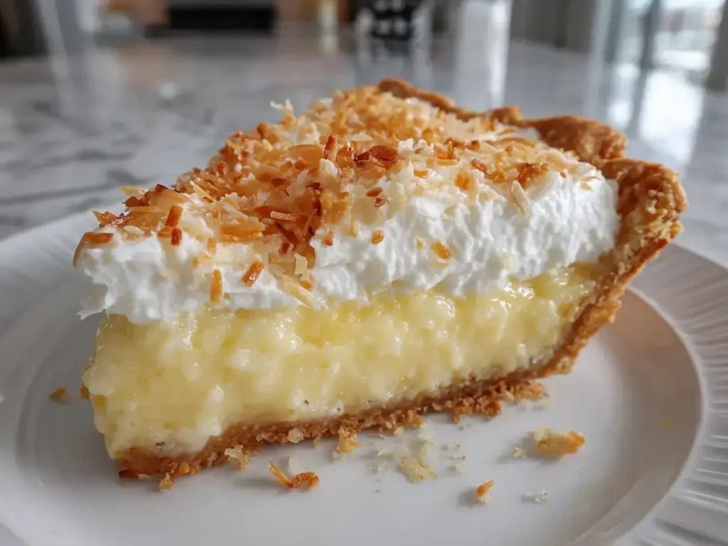 Quick Coconut Cream Pie