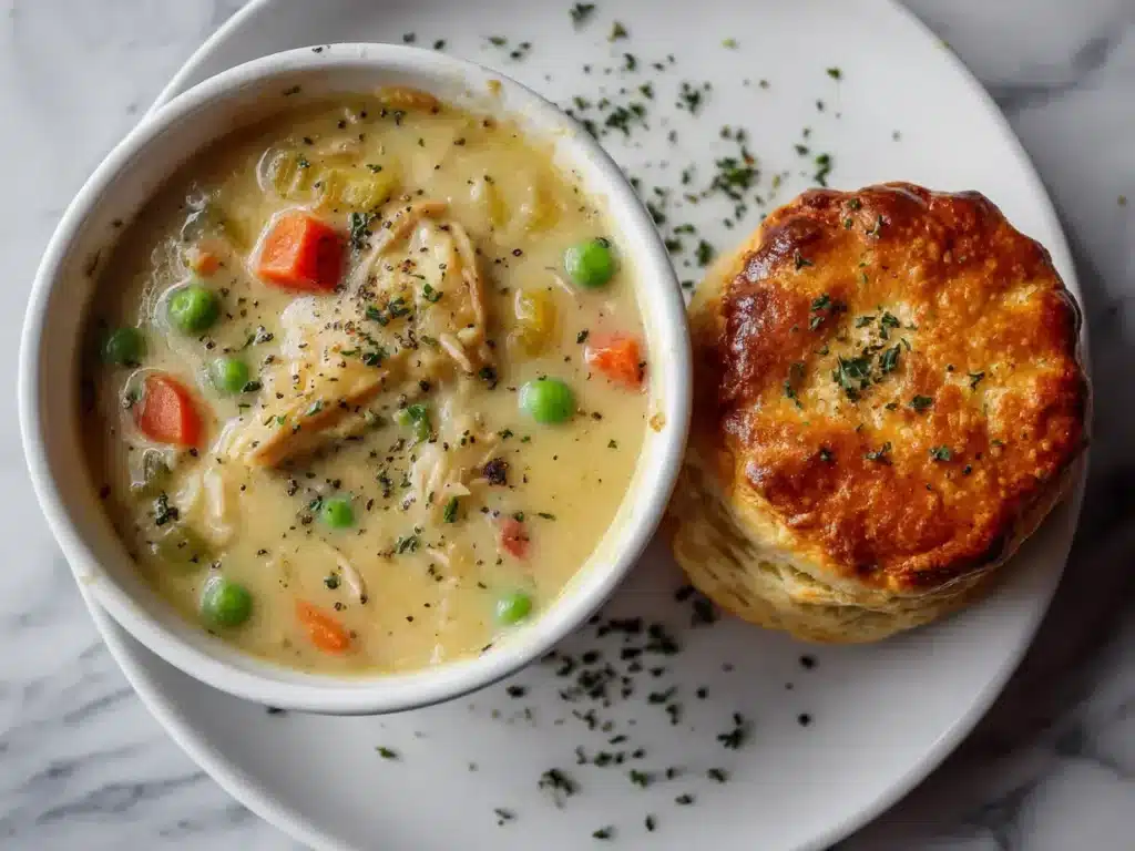 Best Chicken Pot Pie Soup