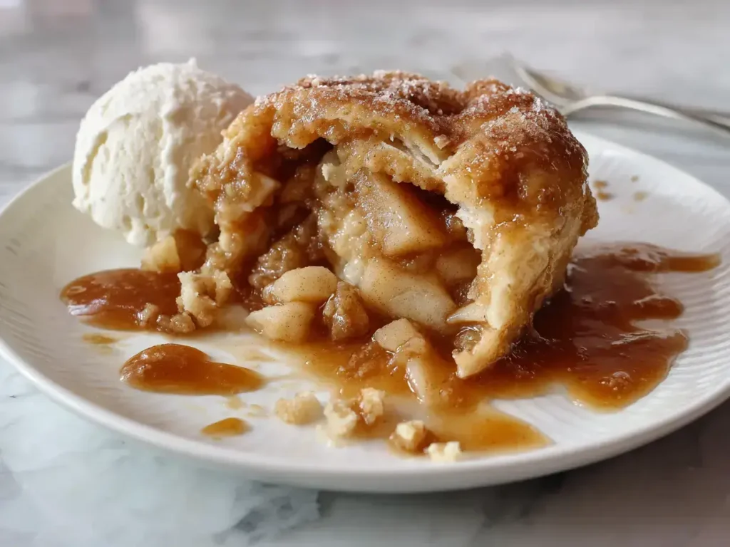 Easy Vanilla Apple Dumplings