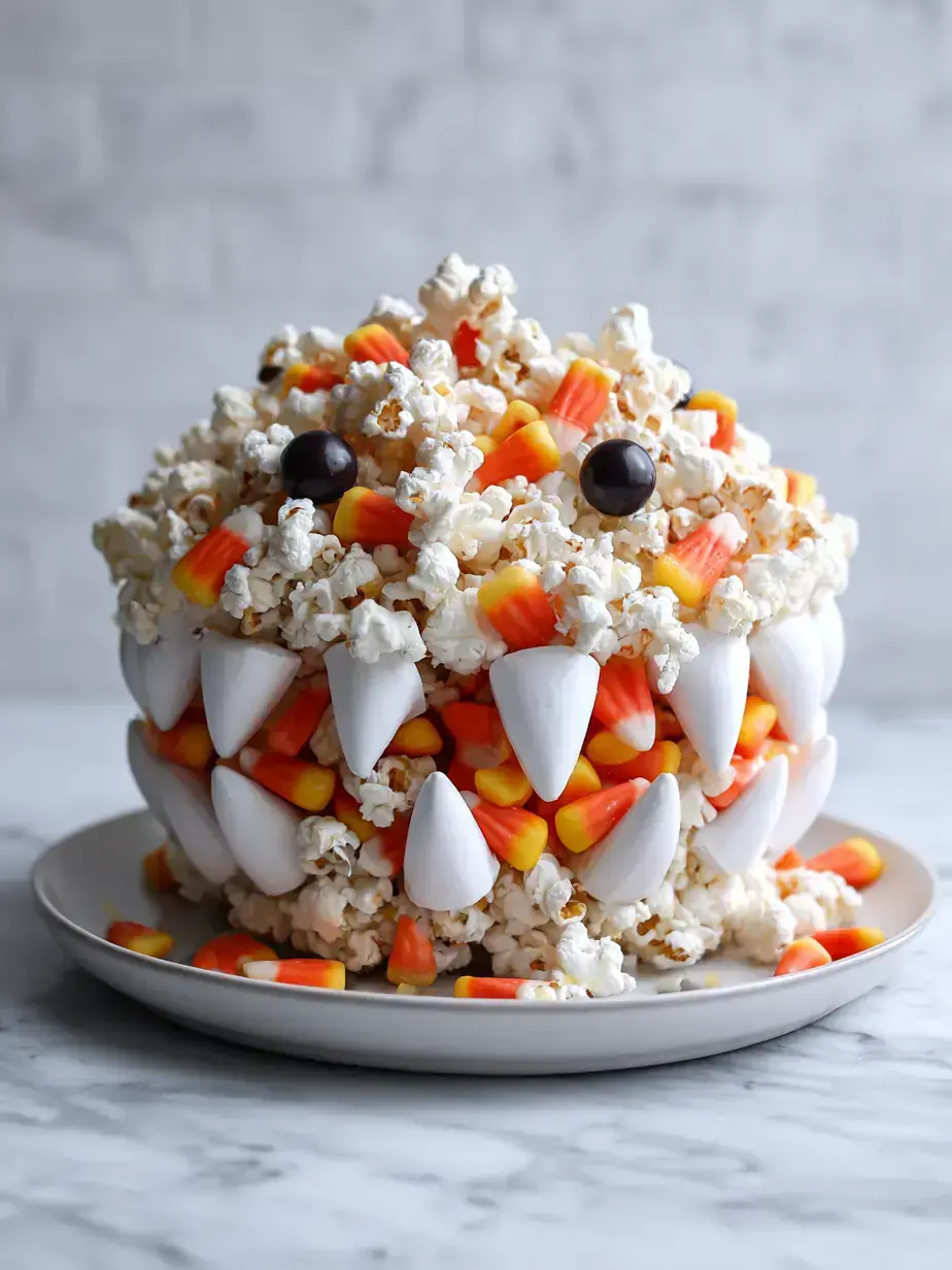 Homemade monster cupcakes and creepy cookies for Halloween Close-up of monster cupcakes and witch finger cookies as Halloween treat ideas