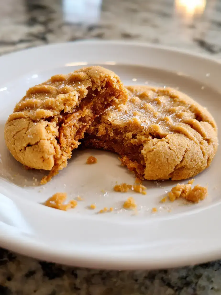 A Peanut Butter Cookie being dipped into a tall glass of cold milk, showcasing the perfect snack combination.