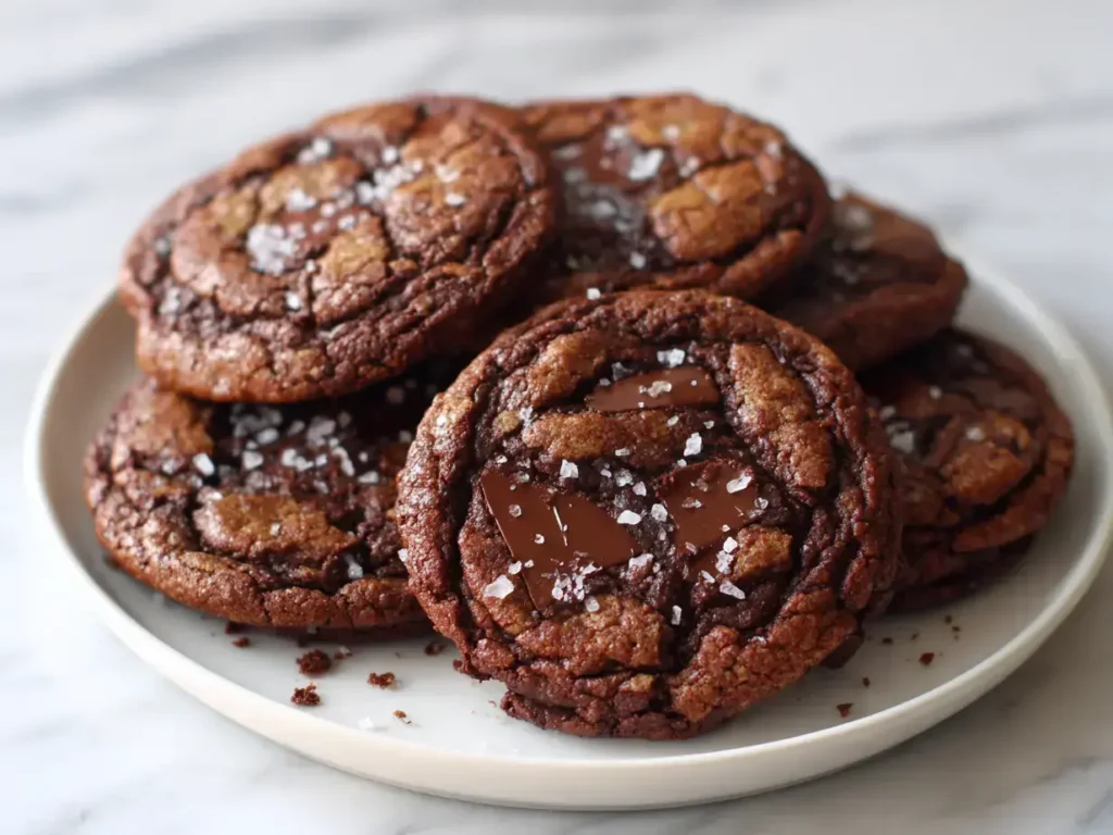 Chewy Brown Butter Chocolate Cookies