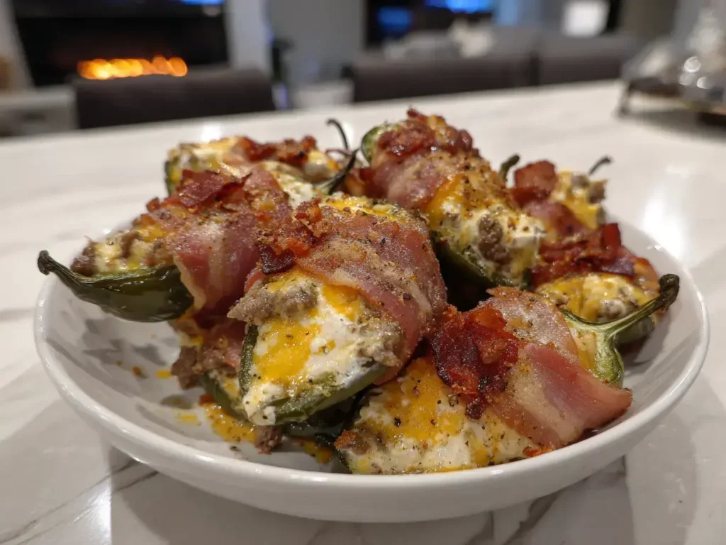Cheesy Venison Jalapeno Poppers