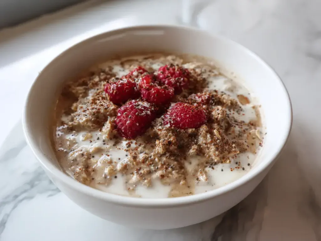 Simple Maple Overnight Oats