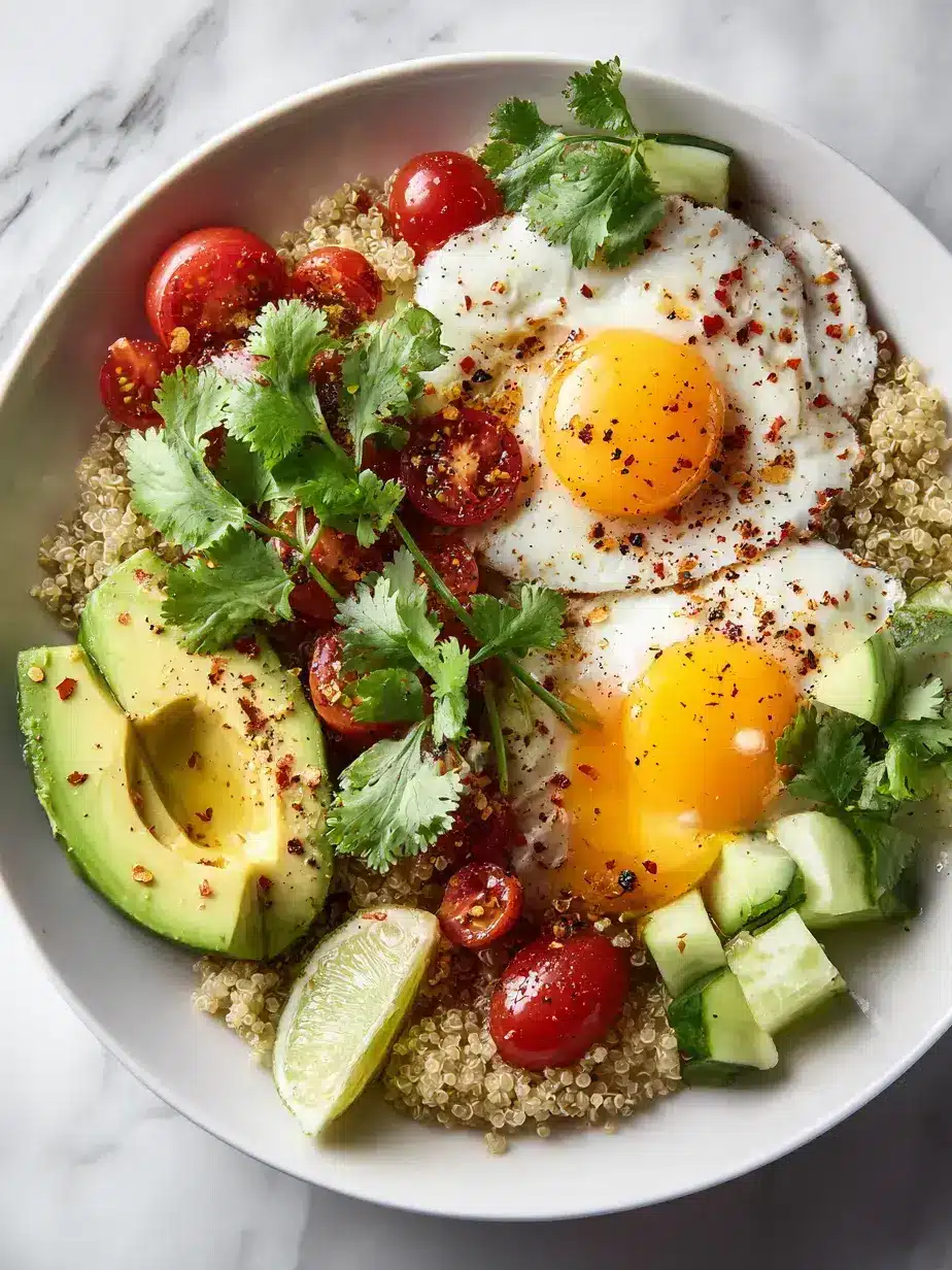 How to Make Avocado Breakfast Bowl