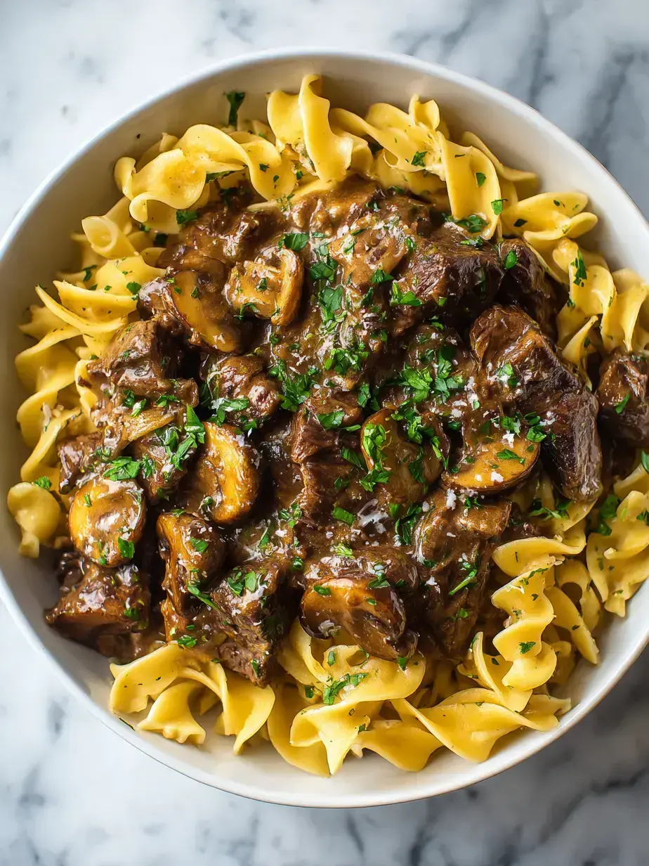 How to Make Beef Stroganoff
