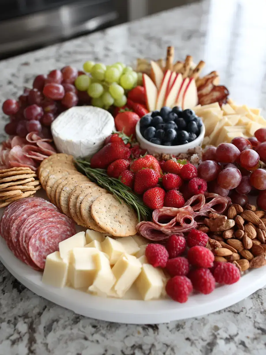 How to Make Cheese Fruit Charcuterie Board