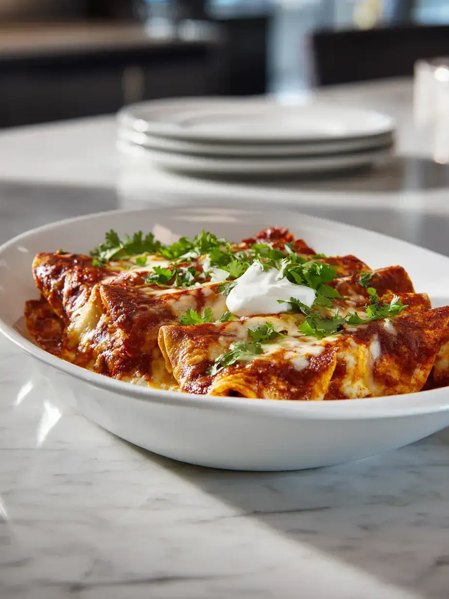 How to Make Chicken Enchiladas