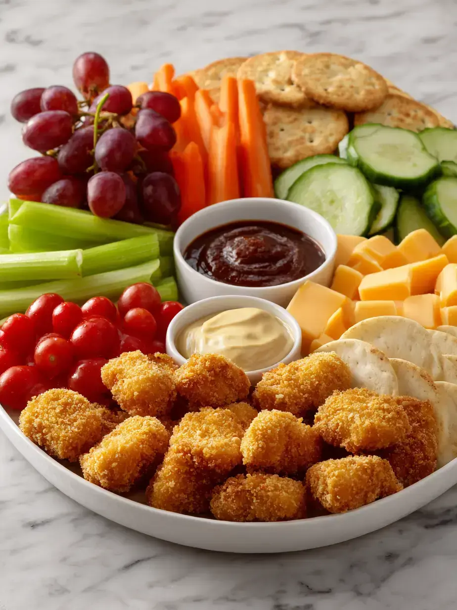 How to Make Chicken Nugget Charcuterie Board
