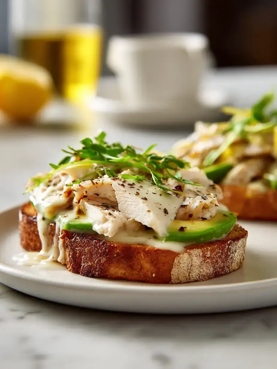 How to Make Chicken Avocado Melt