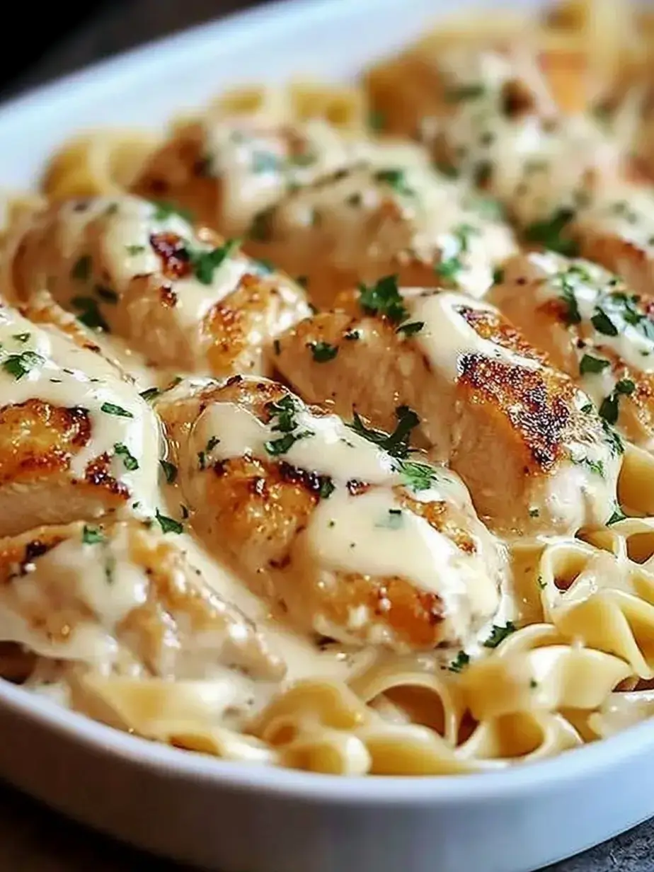 How to Make Creamy Butter Noodles with Chicken