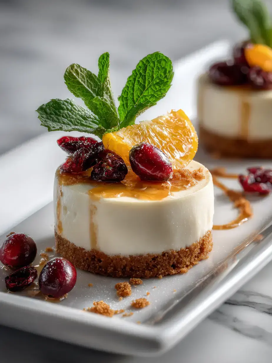 How to Make Christmas Cheesecakes