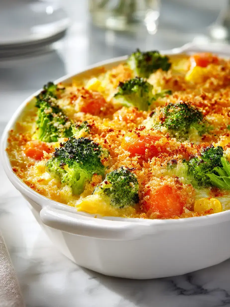 How to Make Creamy Vegetable Casserole