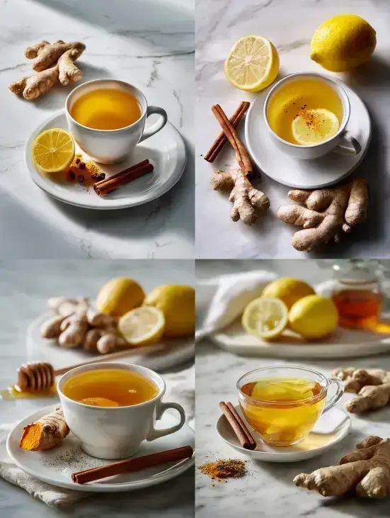 How to Make Detox Ginger Lemon Turmeric Tea