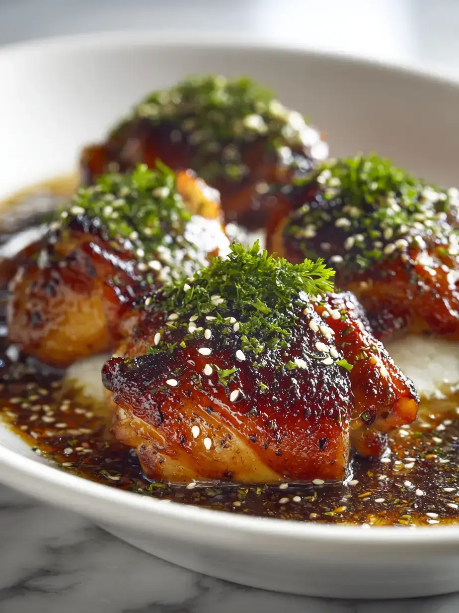 How to Make Honey Garlic Chicken Thighs