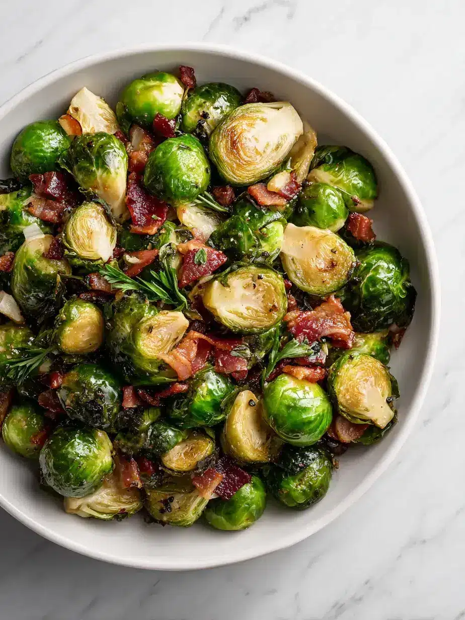 How to Make Modern Thanksgiving Sides with Roasted Brussels Sprouts