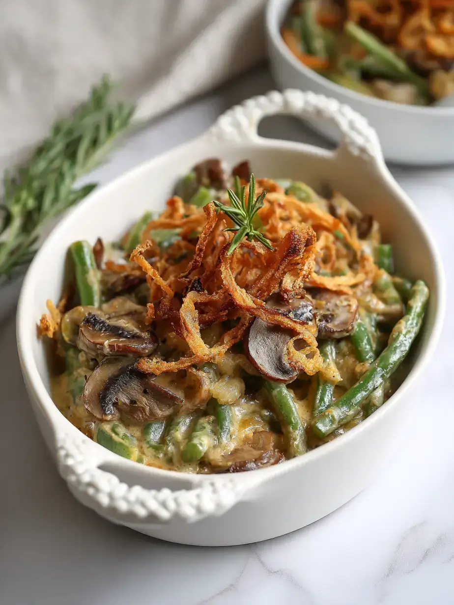 How to Make Mushroom Green Bean Casserole
