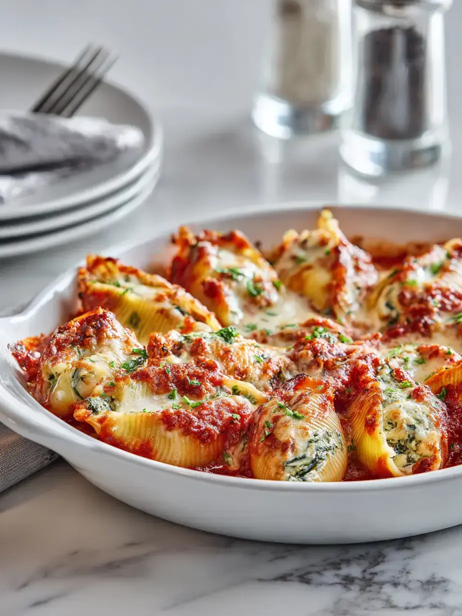 How to Make Spinach Ricotta Stuffed Shells
