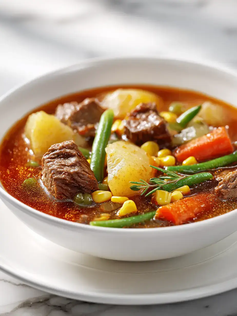 How to Make Vegetable Beef Soup
