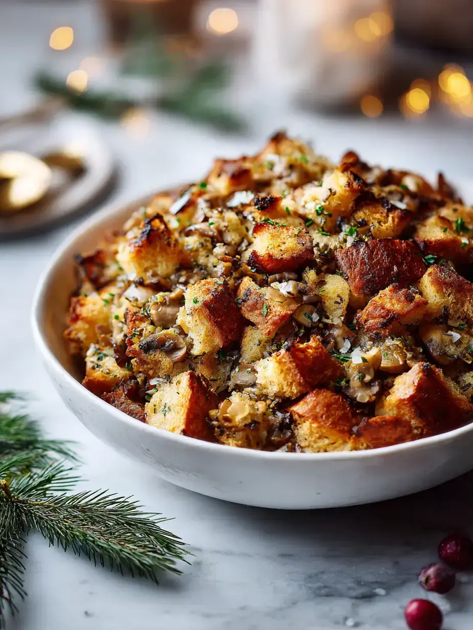 How to Make Wild Rice Mushroom Stuffing