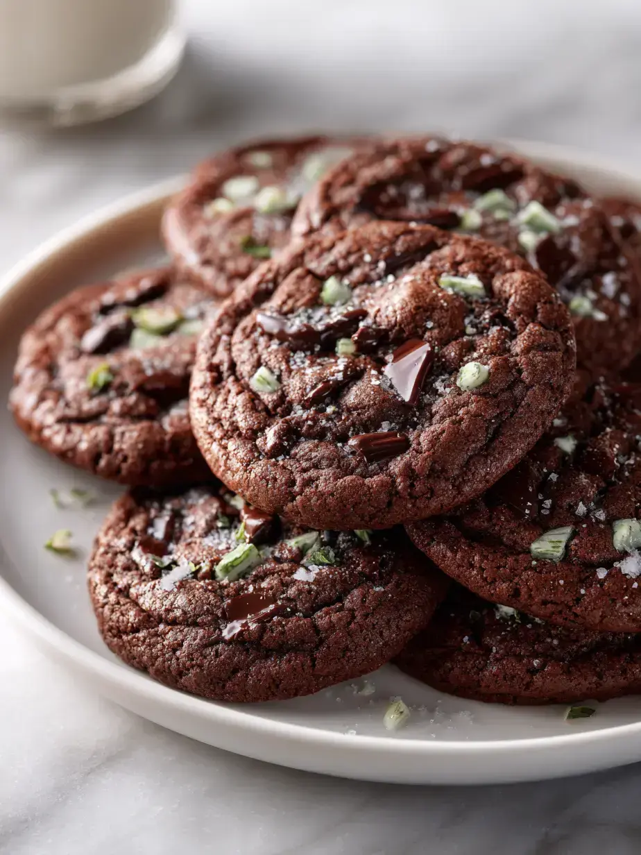 How to Make Chocolate Mint Cookies