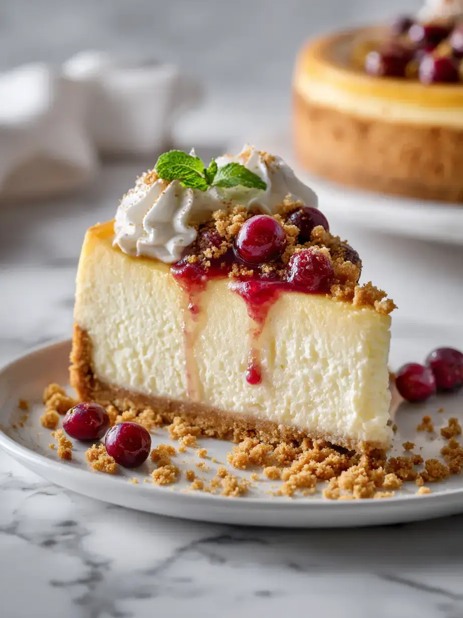 How to Make Christmas Cheesecake