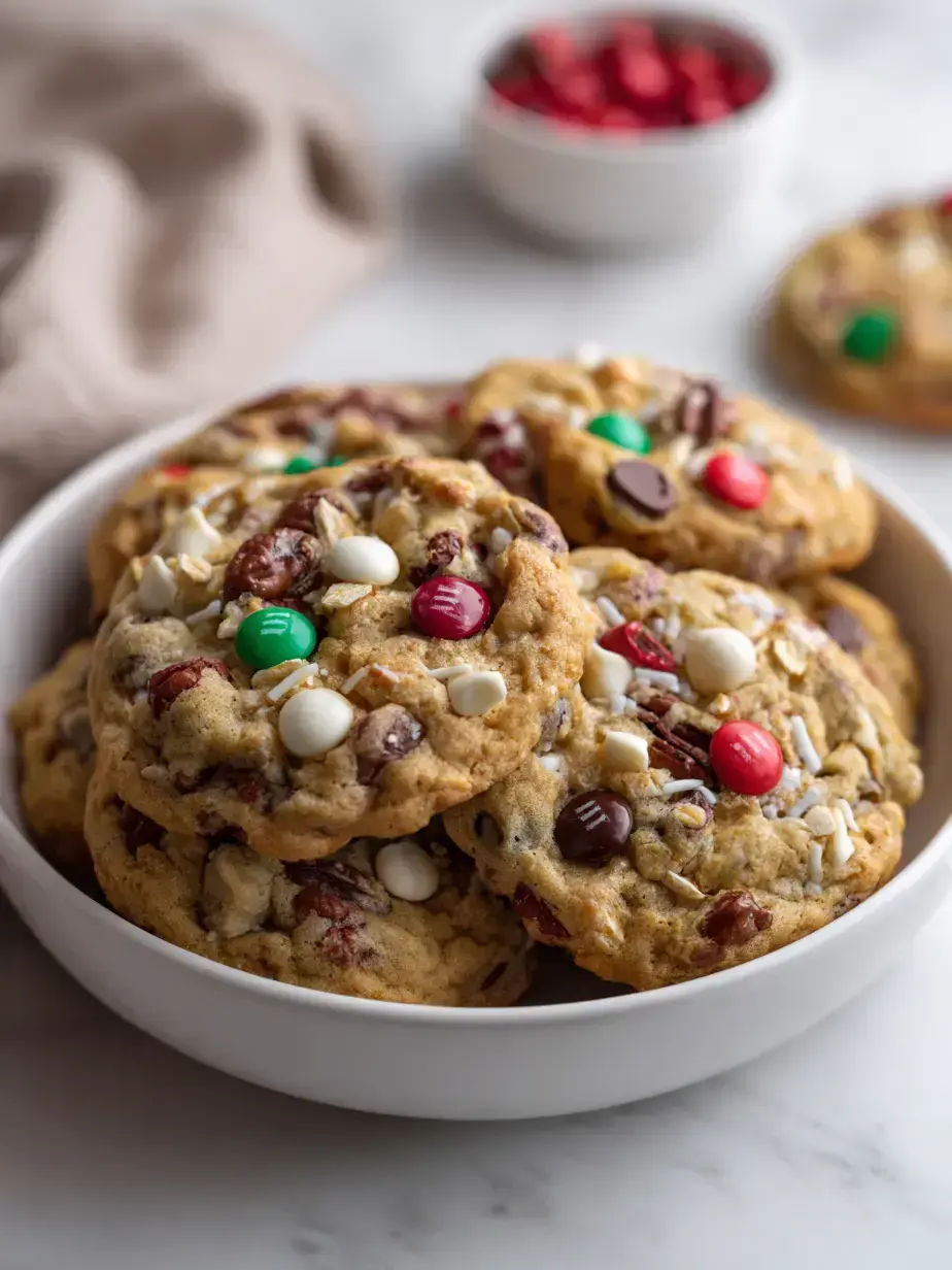 How to Make Christmas Kitchen Sink Cookies