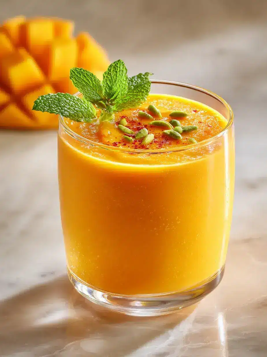 How to Make mango lassi