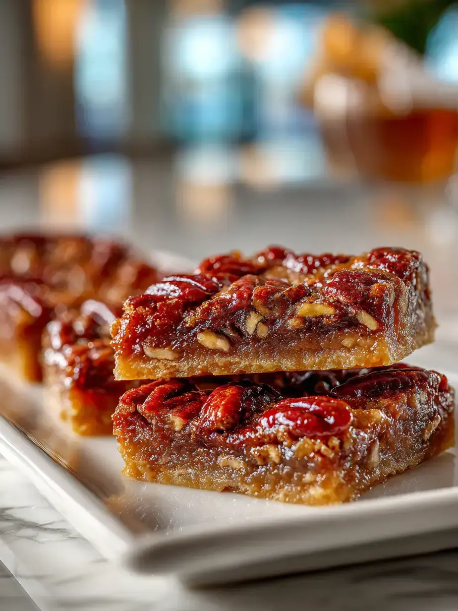 How to Make Pecan Pie Bars