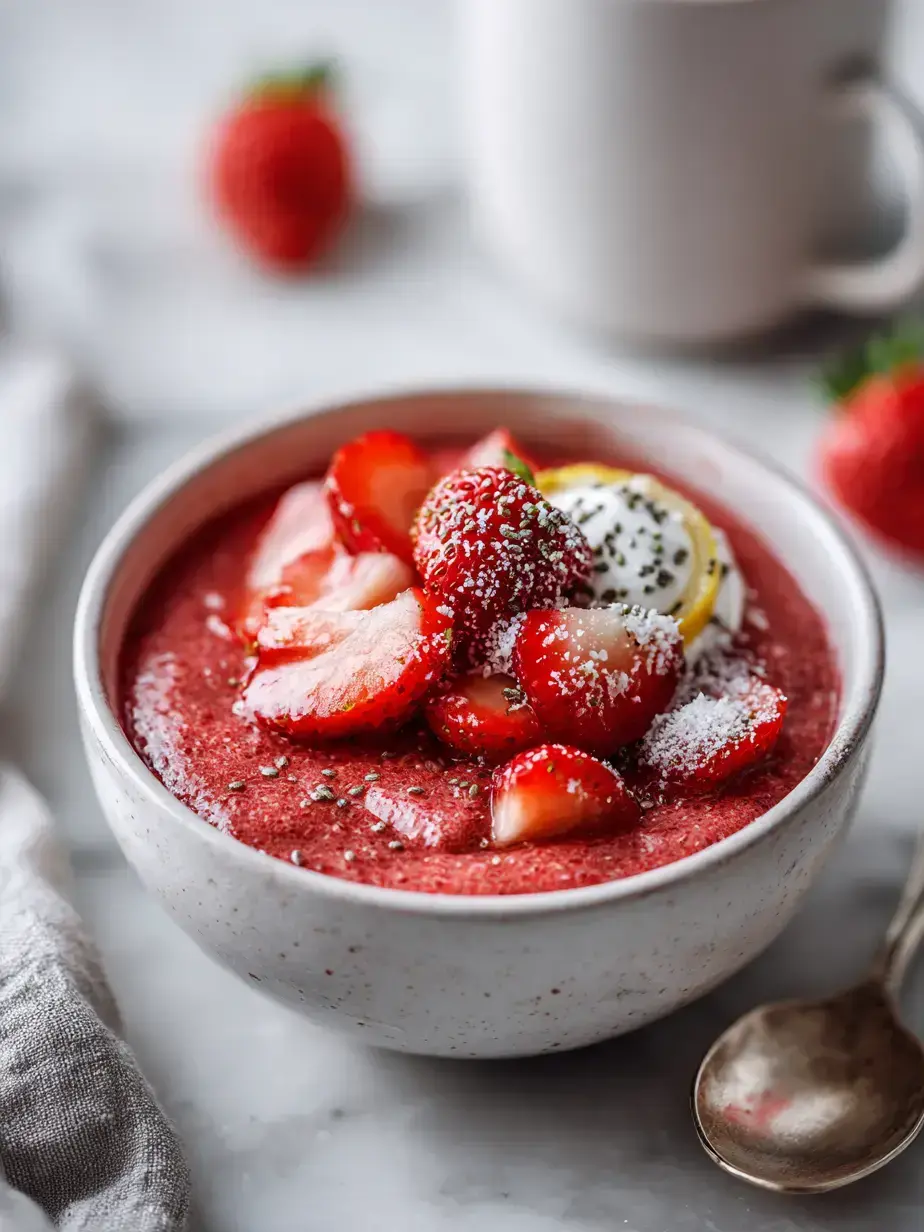 How to Make Strawberry Chia Seed Pudding
