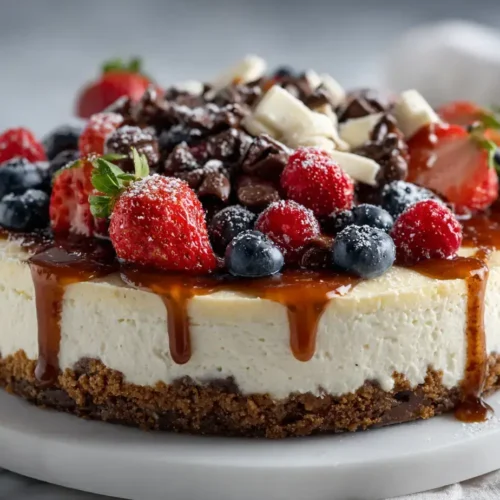 Easy 10 minute cheesecake board