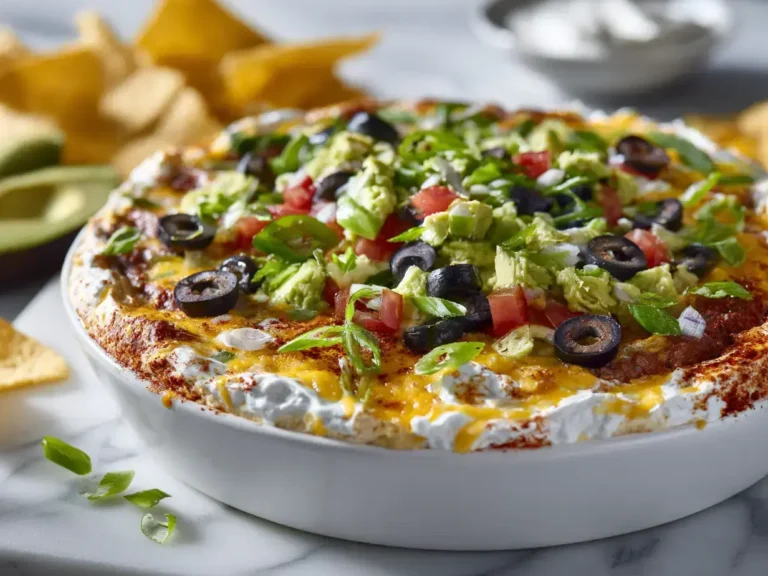 Easy 7 layer dip