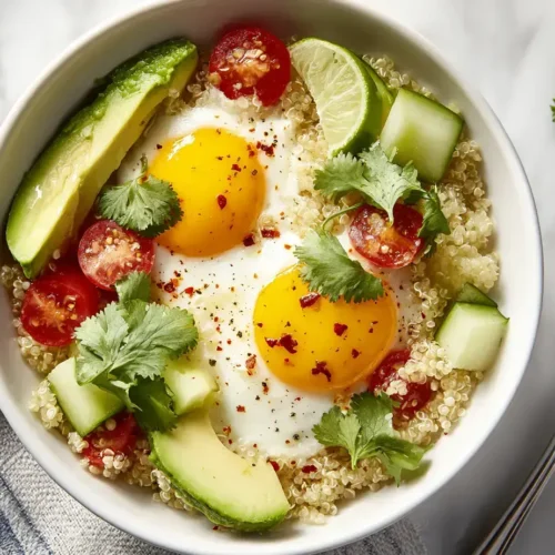 Easy Avocado Breakfast Bowl