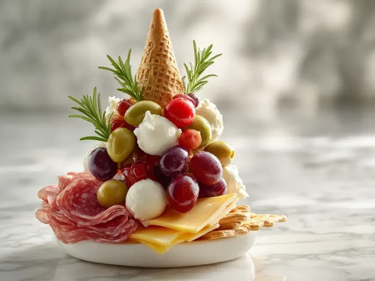 Easy Charcuterie Tree Cone
