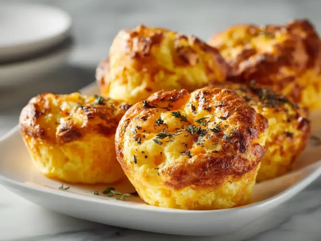 Cheesy Breakfast Muffins