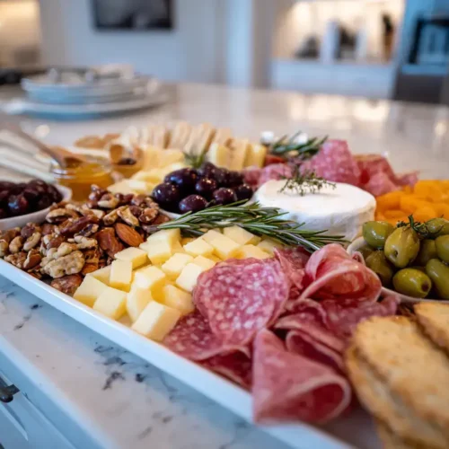 Easy Cheese and Charcuterie Board