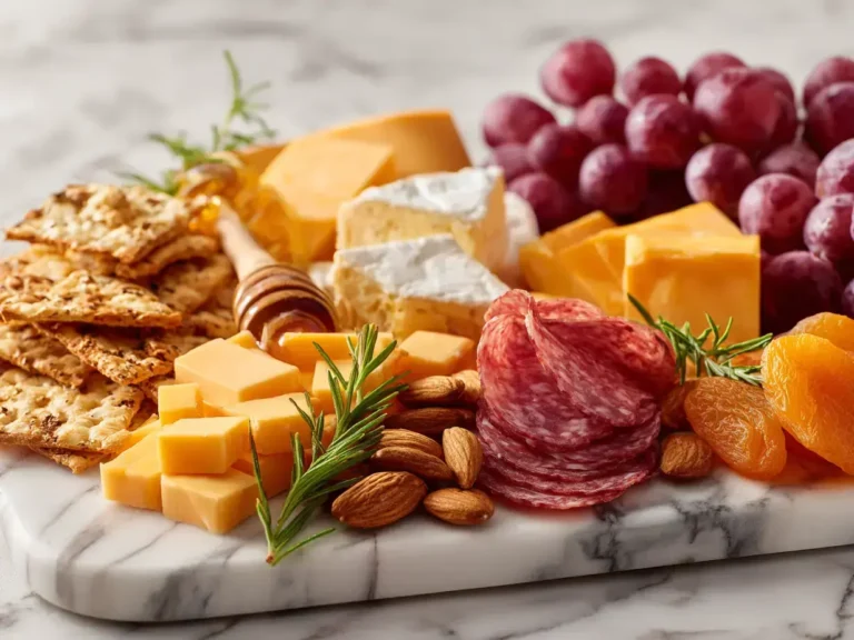 Easy Cheese cracker charcuterie board
