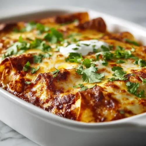 Easy Chicken Enchiladas