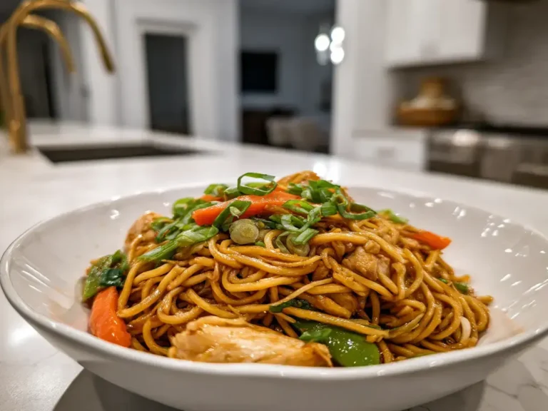Easy Chicken Lo Mein