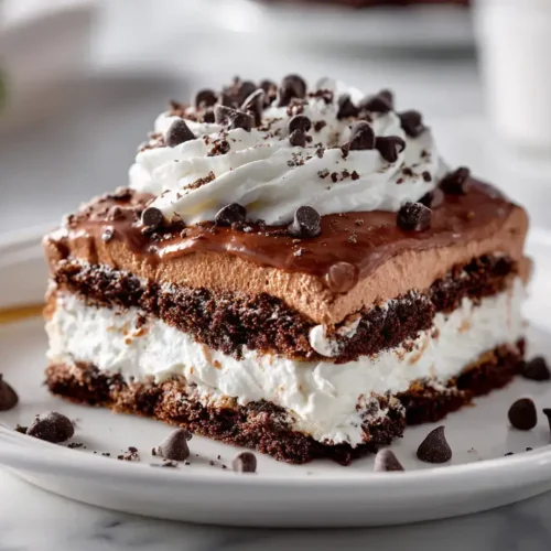 Easy Chocolate Lasagna