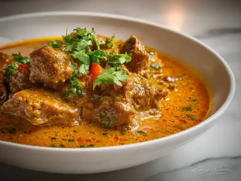 Easy Creamy lamb curry