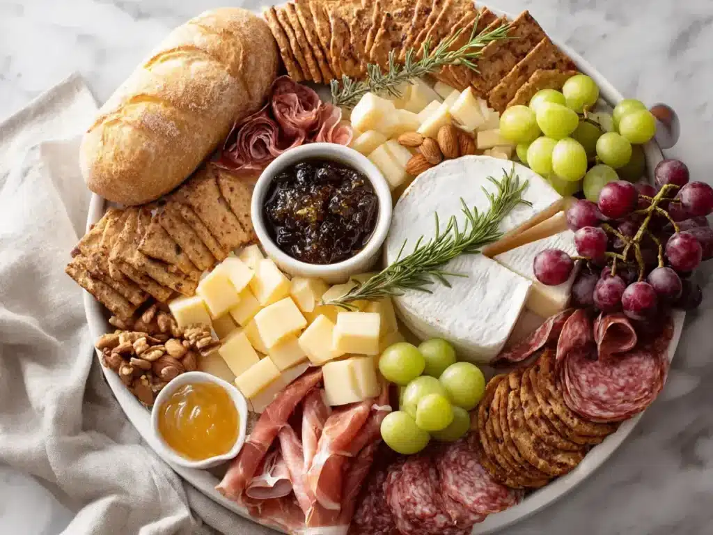 Easy Cheese Charcuterie Board