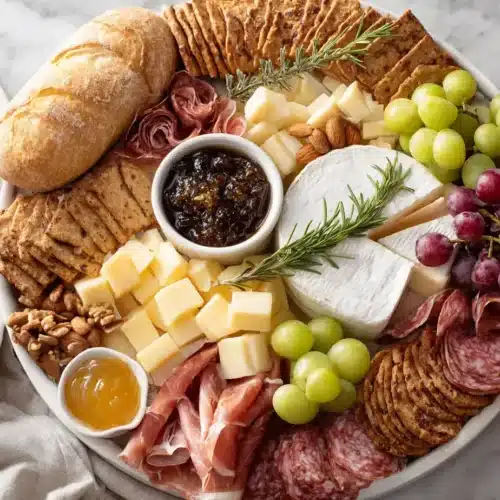 Easy Easy cheese charcuterie board