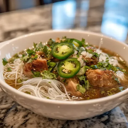 Easy Easy chicken pho