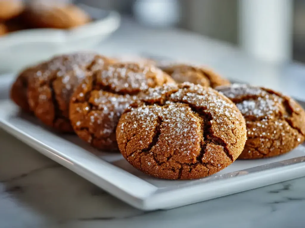 Ginger Molasses Cookies