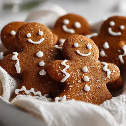 Easy Gingerbread men cookies