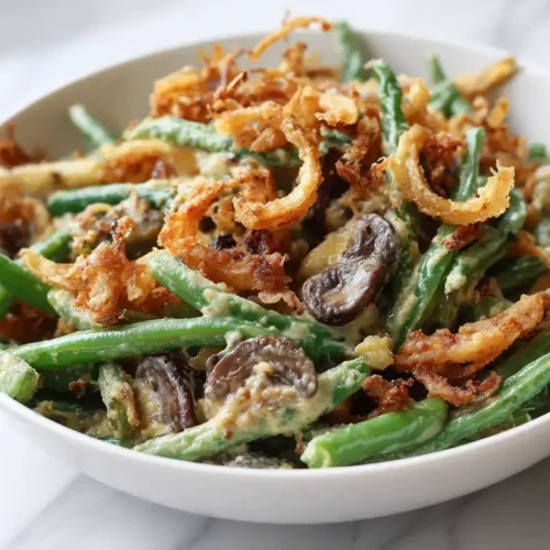 Easy Green Bean Casserole Gluten Free